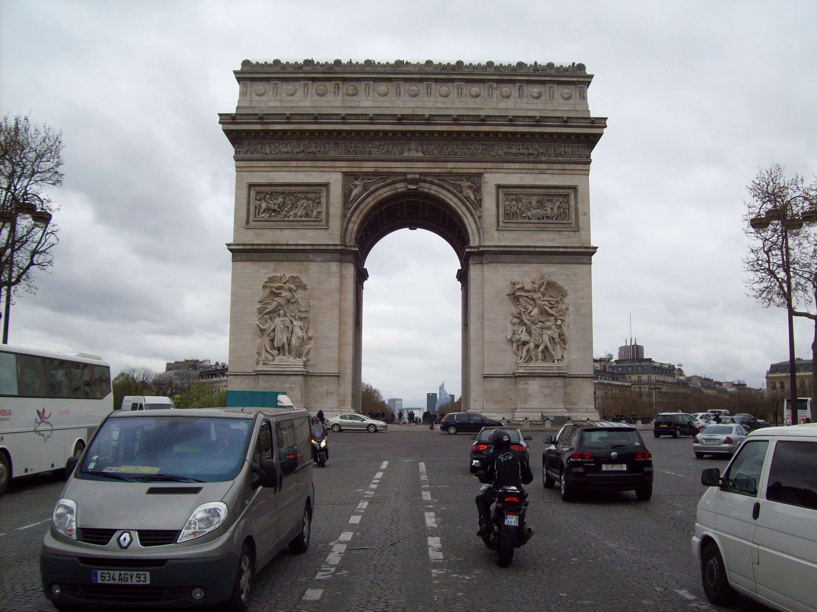 The Eiffel Tower Motorhome Paris Motorhome Voyager