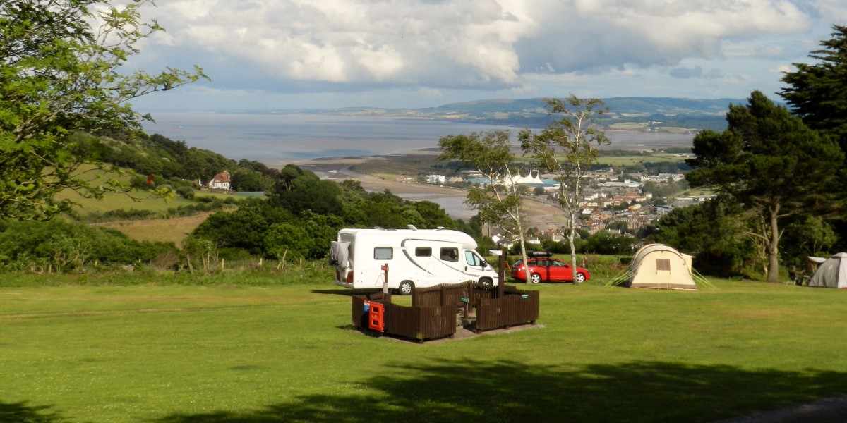 Camping and Caravanning Club Minehead Motorhome Voyager