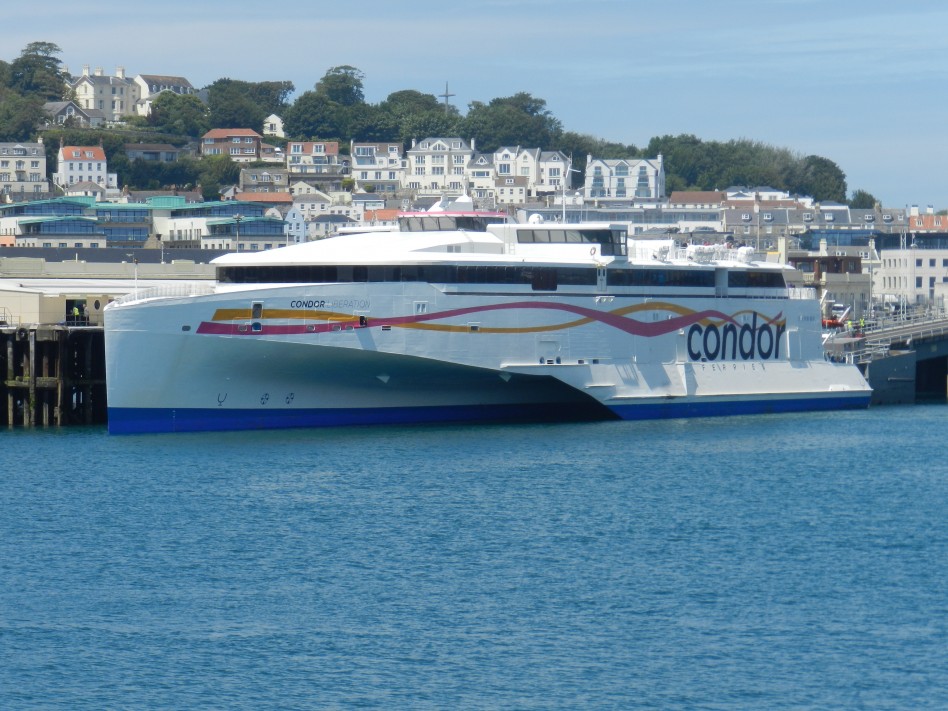 Day trip to Guernsey from Poole Motorhome Voyager