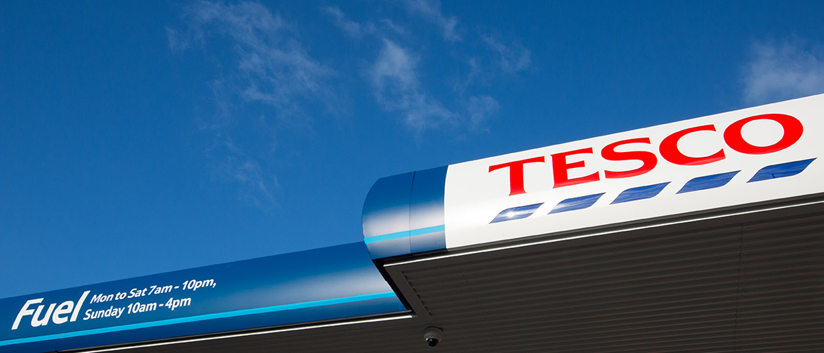 Tesco petrol stations with motorhome access! Motorhome Voyager