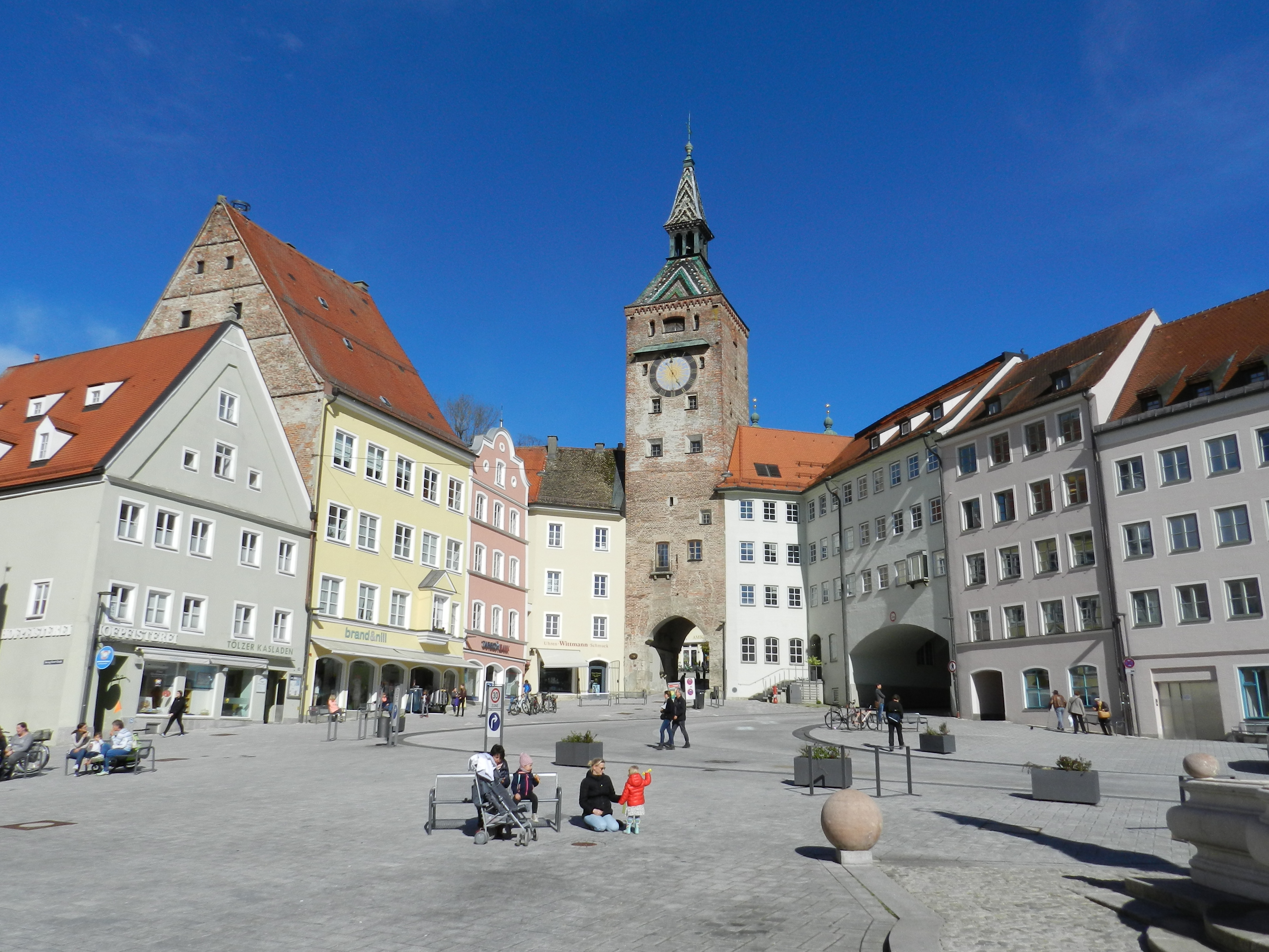 Landsberg am Lech Stellplatz, Germany Motorhome Voyager